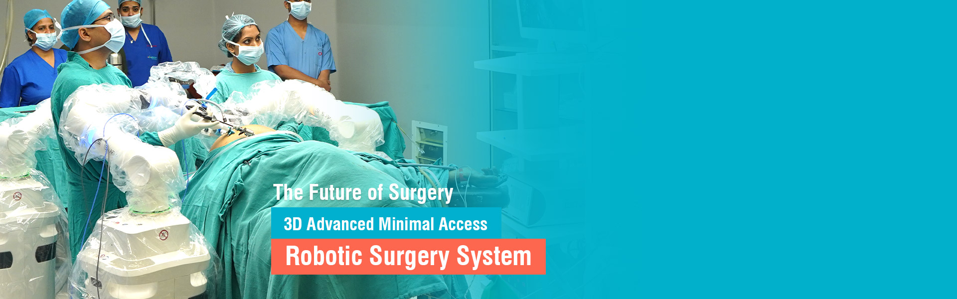 3D Advanced Minimal Access Robotic Surgery System